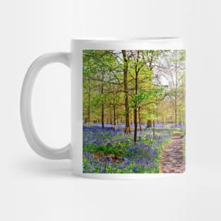 Bluebell Woods Greys Court England UK Mug